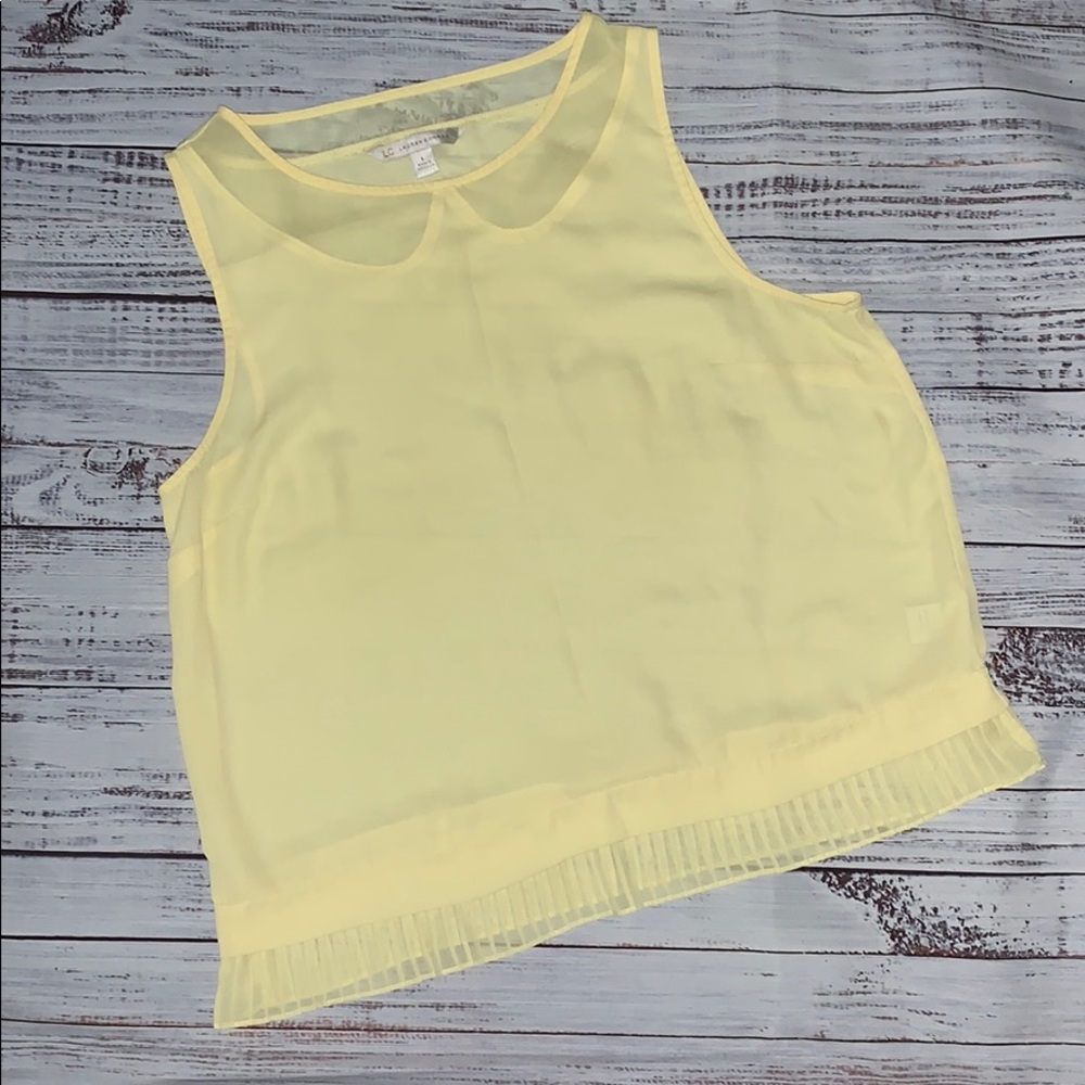 Lauren Conrad Yellow Tank